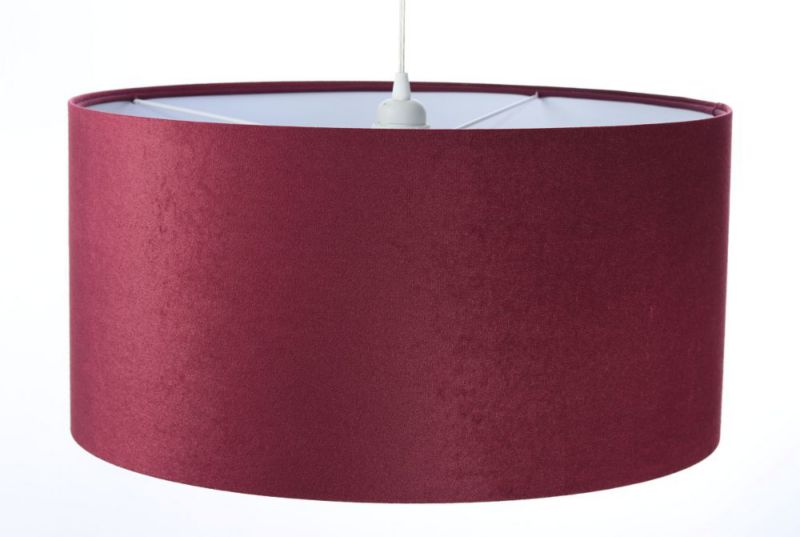 Lampa Bps Koncept wisząca HOME 50 bordowa/biała 1 szt