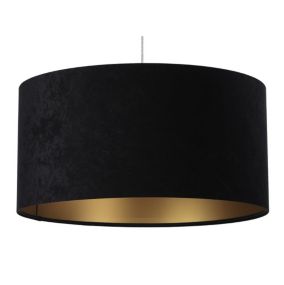 Lampa Bps Koncept wisząca HOME 50 czarna/złota 1 szt