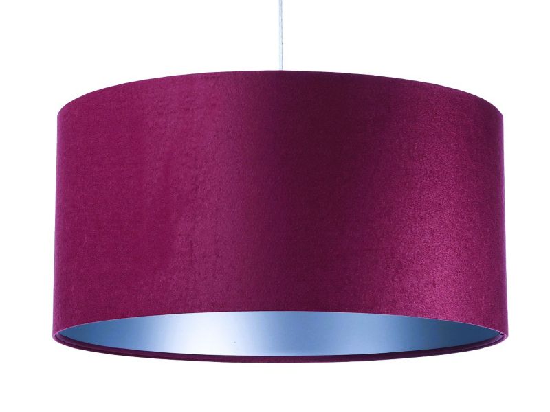 Lampa Bps Koncept wisząca HOME 50 fioletowa/srebrna 1 szt