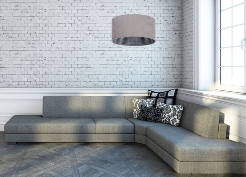 Lampa Bps Koncept wisząca HOME 50 szara 1 szt