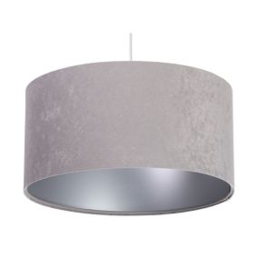Lampa Bps Koncept wisząca HOME 50 szara/srebrna 1 szt