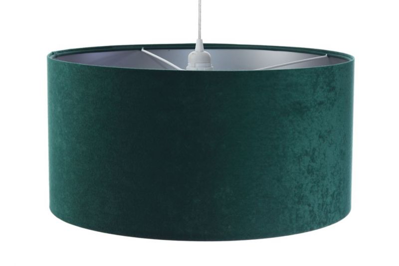Lampa Bps Koncept wisząca HOME 50 zielona/srebrna 1 szt