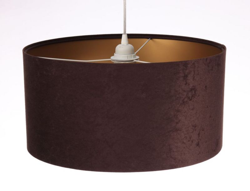 Lampa Bps Koncept wisząca HOME 60 brązowa/złota 1 szt