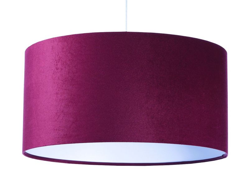 Lampa Bps Koncept wisząca HOME 60 fioletowa/biała 1 szt