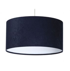 Lampa Bps Koncept wisząca HOME 60 granatowa/biała 1 szt
