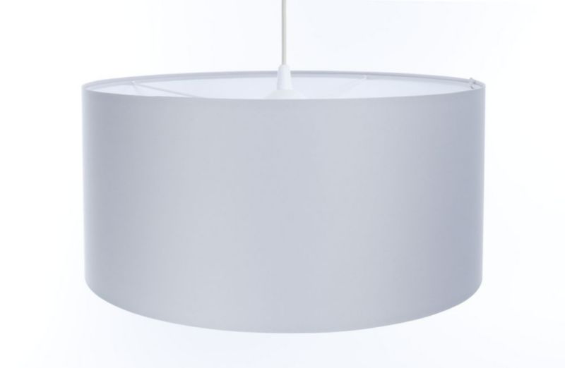 Lampa Bps Koncept wisząca MODERN 40 szara/biała 1 szt