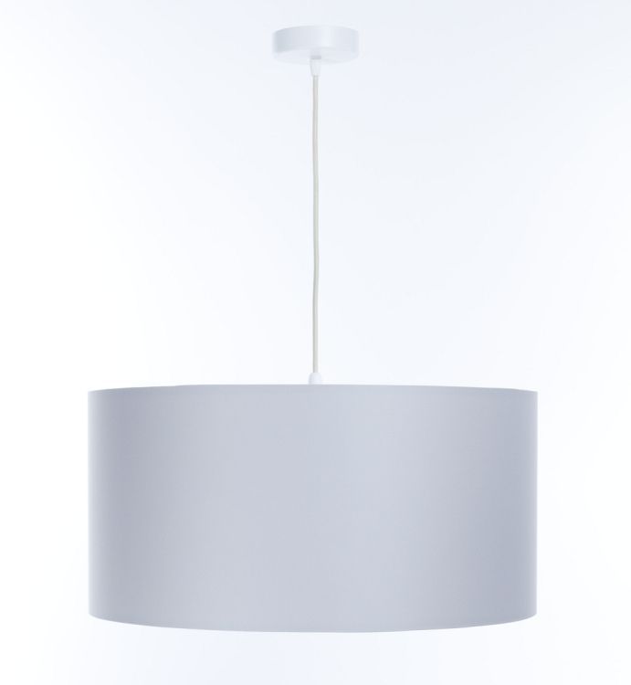 Lampa Bps Koncept wisząca MODERN 40 szara/biała 1 szt