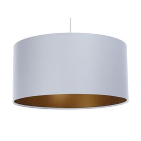 Lampa Bps Koncept wisząca MODERN 40 szara/miedziana 1 szt