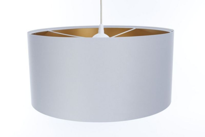 Lampa Bps Koncept wisząca MODERN 40 szara/miedziana 1 szt