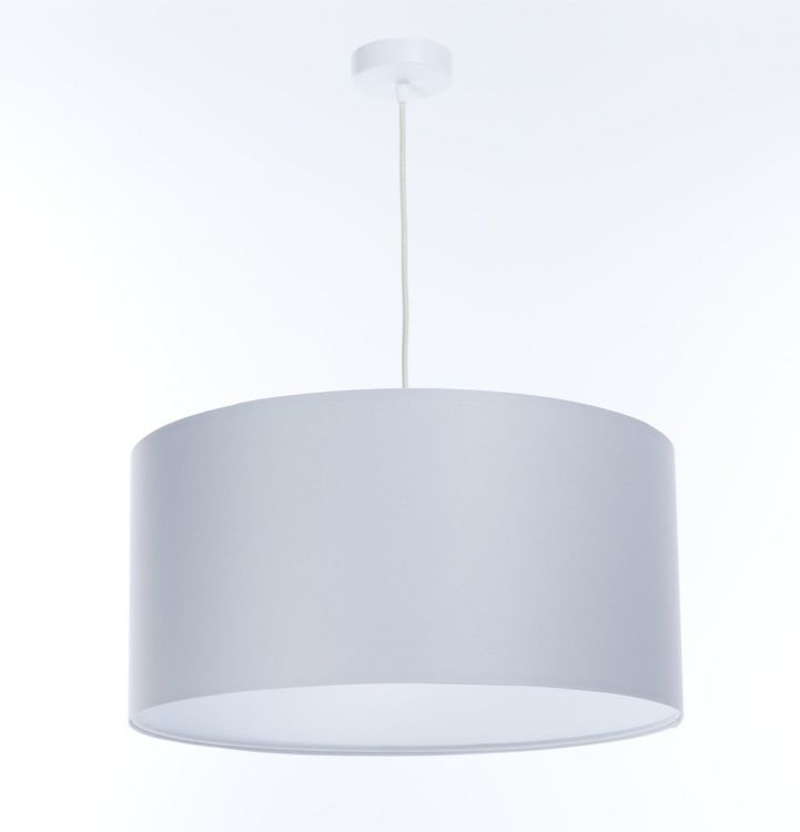 Lampa Bps Koncept wisząca MODERN 50 szara/biała 1 szt