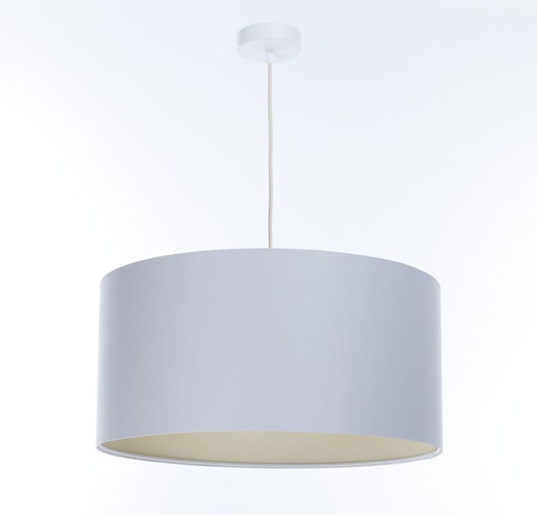 Lampa Bps Koncept wisząca MODERN 60 szara/kremowa 1 szt