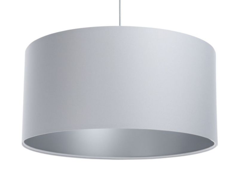 Lampa Bps Koncept wisząca MODERN 60 szara/srebrna 1 szt