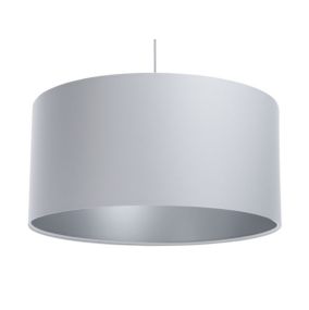 Lampa Bps Koncept wisząca MODERN 70 szara/srebrna 1 szt