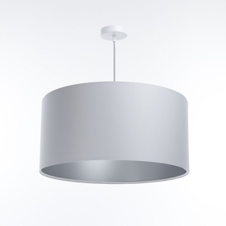 Lampa Bps Koncept wisząca MODERN 70 szara/srebrna 1 szt
