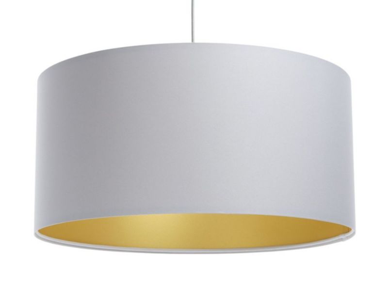 Lampa Bps Koncept wisząca MODERN 70 szara/złoty mat 1 szt