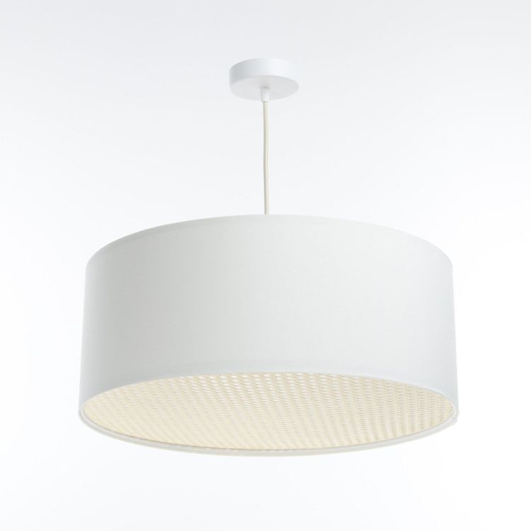 Lampa Bps Koncept wisząca MODERN RATTAN 40 kremowa 1 szt