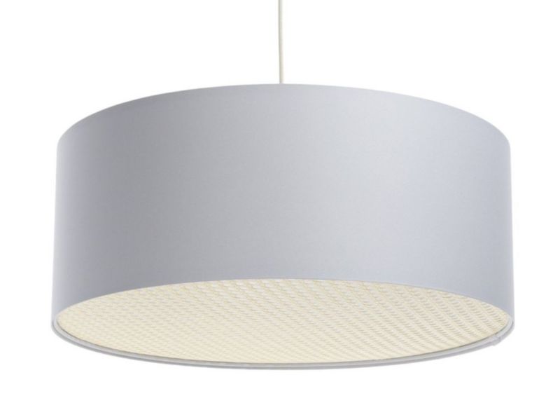 Lampa Bps Koncept wisząca MODERN RATTAN 40 szara 1 szt