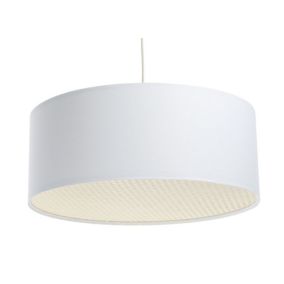Lampa Bps Koncept wisząca MODERN RATTAN 50 biała 1 szt