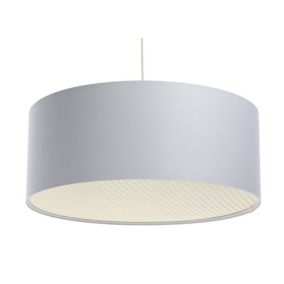 Lampa Bps Koncept wisząca MODERN RATTAN 50 szara 1 szt