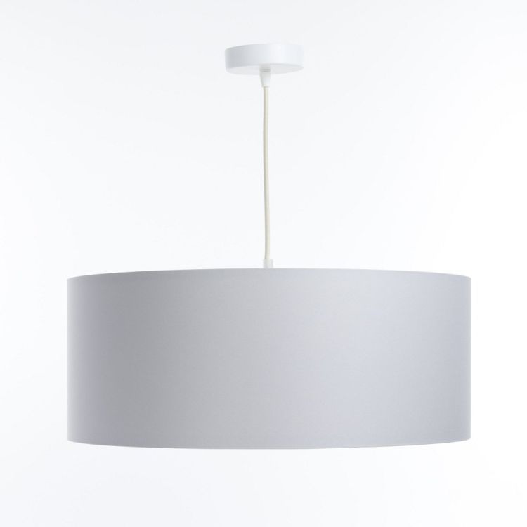 Lampa Bps Koncept wisząca MODERN RATTAN 50 szara 1 szt