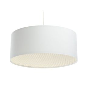 Lampa Bps Koncept wisząca MODERN RATTAN 70 kremowa 1 szt