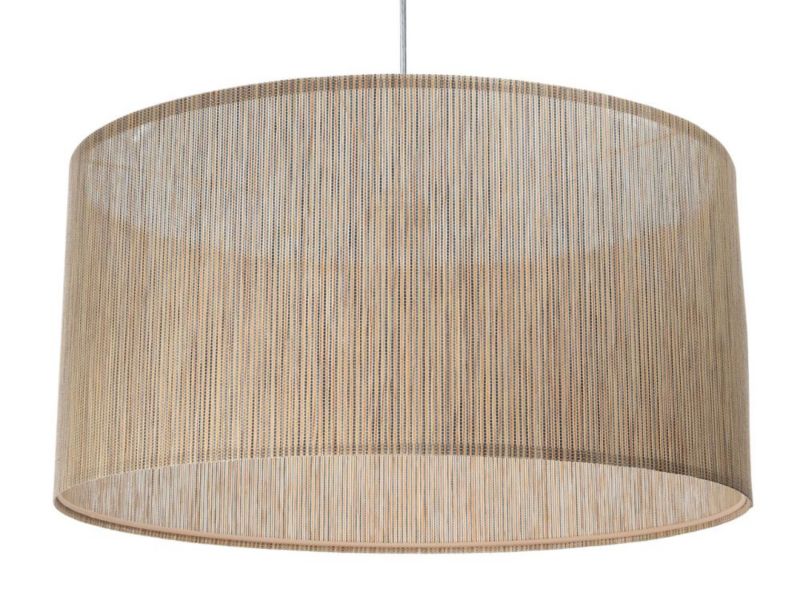 Lampa Bps Koncept wisząca NATURAL BAMBOO 60 beżowa 1 szt