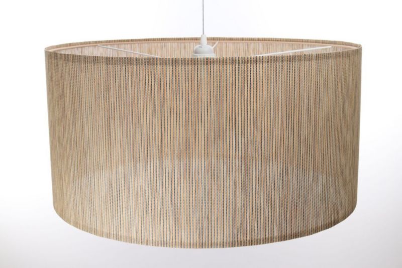Lampa Bps Koncept wisząca NATURAL BAMBOO 60 beżowa 1 szt