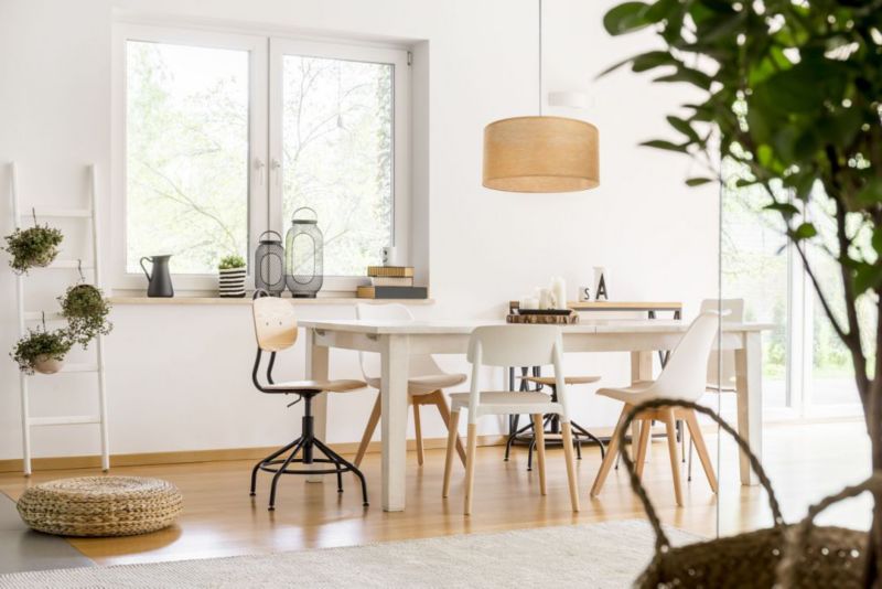 Lampa Bps Koncept wisząca NATURAL BEIGE 40 beżowa 1 szt
