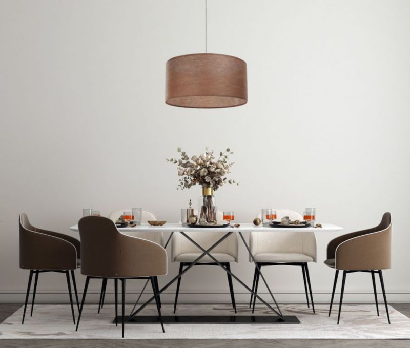 Lampa Bps Koncept wisząca NATURAL BROWN 40 brązowa zestaw z 1 szt