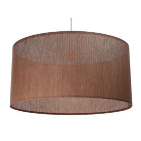 Lampa Bps Koncept wisząca NATURAL BROWN 60 brązowa 1 szt