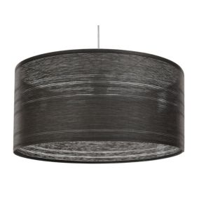 Lampa Bps Koncept wisząca NATURAL DARK 40 grafitowa 1 szt