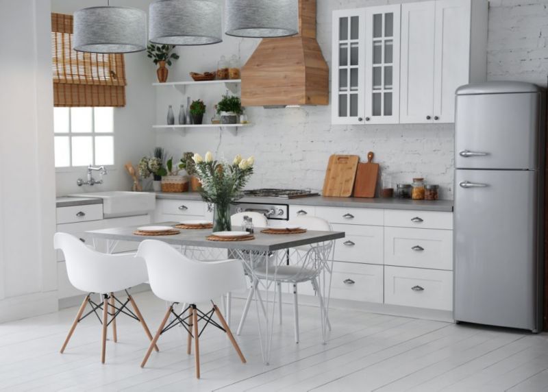 Lampa Bps Koncept wisząca NATURAL GREY 50 szara 1 szt