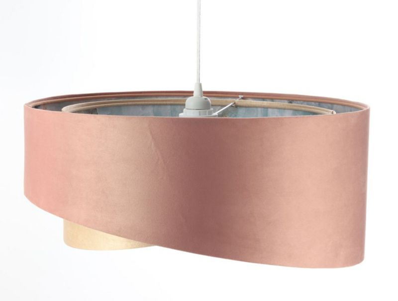 Lampa Bps Koncept wisząca ROSE GOLD różowa/beżowa 1 szt