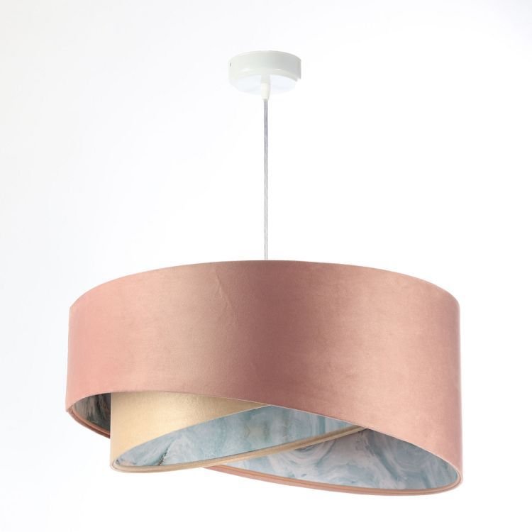 Lampa Bps Koncept wisząca ROSE GOLD różowa/beżowa 1 szt