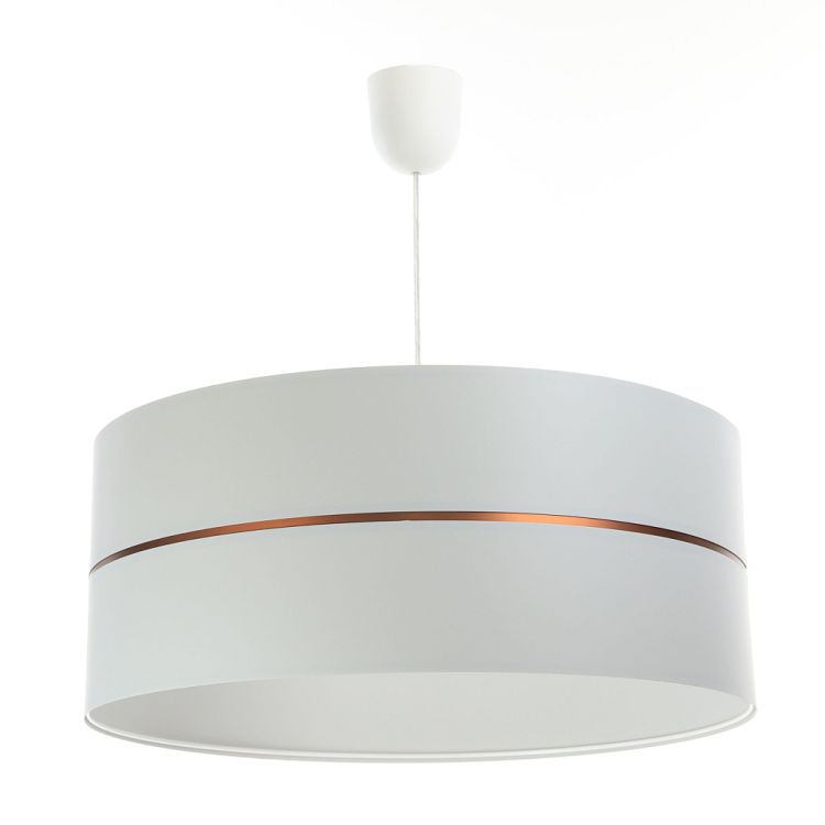 Lampa Bps Koncept wisząca SIMPLY GLAMOUR 30 biała 1 szt