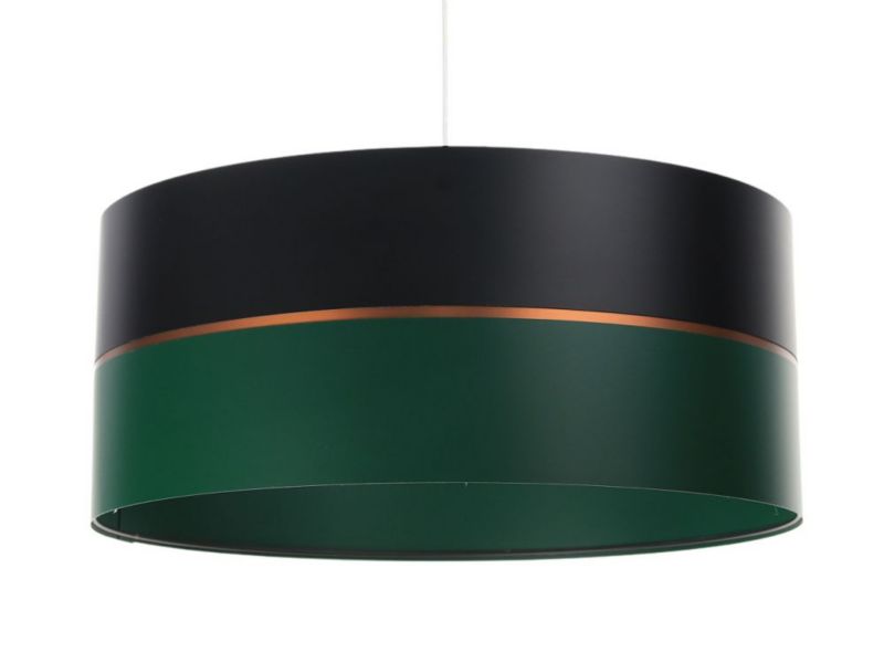 Lampa Bps Koncept wisząca SIMPLY GLAMOUR 30 zielona/czarna 1 szt