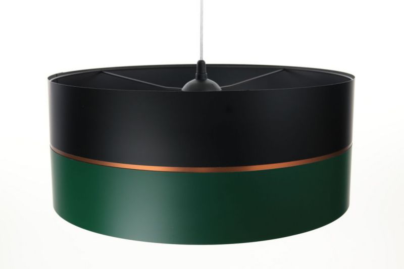 Lampa Bps Koncept wisząca SIMPLY GLAMOUR 30 zielona/czarna 1 szt