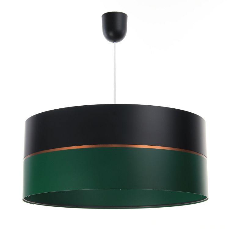 Lampa Bps Koncept wisząca SIMPLY GLAMOUR 30 zielona/czarna 1 szt