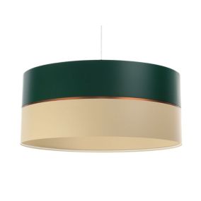 Lampa Bps Koncept wisząca SIMPLY GLAMOUR 30 zielona/kremowa 1 szt