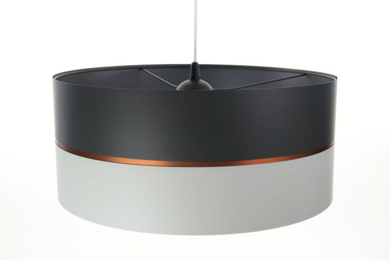 Lampa Bps Koncept wisząca SIMPLY GLAMOUR 40 jasnoszara/ciemnoszara 1 szt