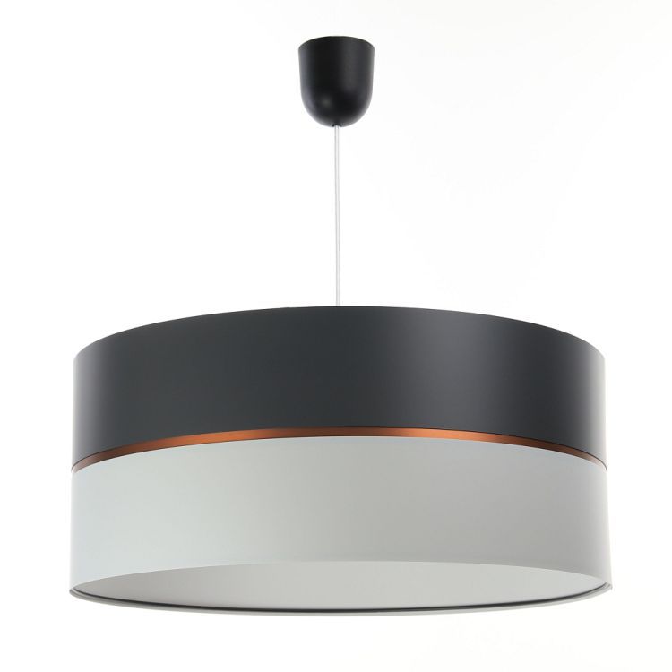 Lampa Bps Koncept wisząca SIMPLY GLAMOUR 40 jasnoszara/ciemnoszara 1 szt