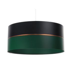 Lampa Bps Koncept wisząca SIMPLY GLAMOUR 50 zielona/czarna 1 szt
