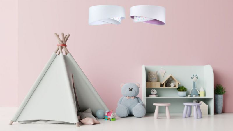 Lampa Bps Koncept wisząca SPECK biała 1 szt