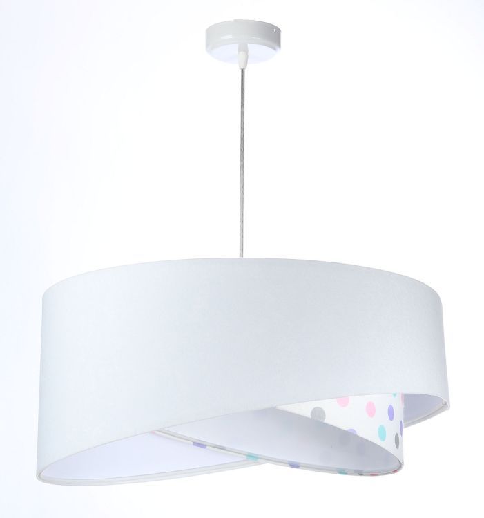 Lampa Bps Koncept wisząca SPECK biała 1 szt