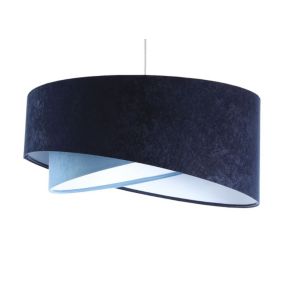 Lampa Bps Koncept wisząca THUNDERCLOUD BLUE granatowa/biała 1 szt