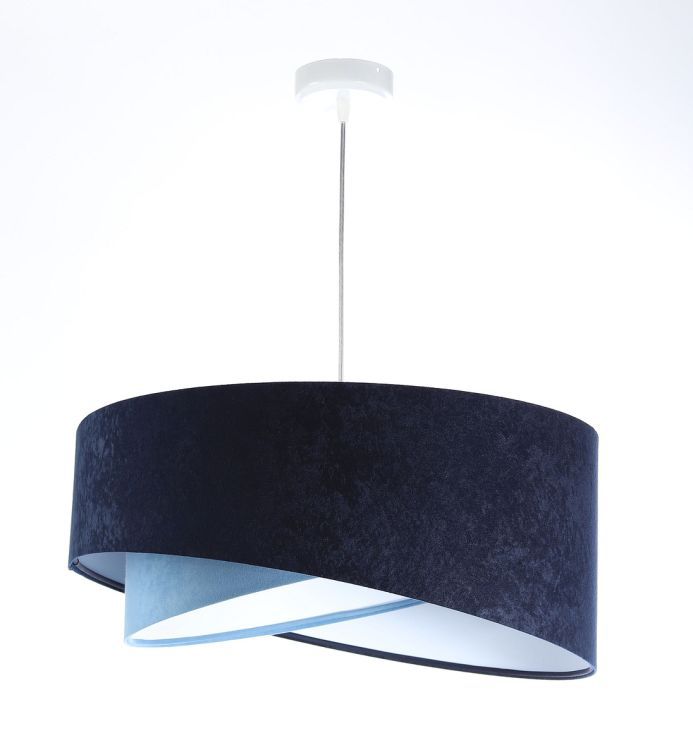 Lampa Bps Koncept wisząca THUNDERCLOUD BLUE granatowa/biała 1 szt
