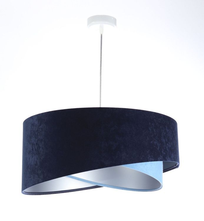 Lampa Bps Koncept wisząca THUNDERCLOUD BLUE granatowa/srebrna 1 szt