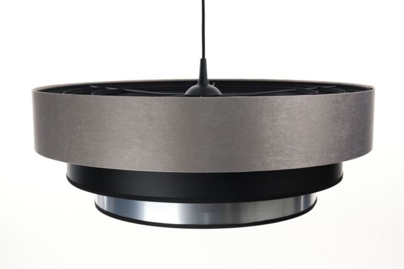 Lampa Bps Koncept wisząca TRIO MIX szara/czarna/srebrna 1 szt