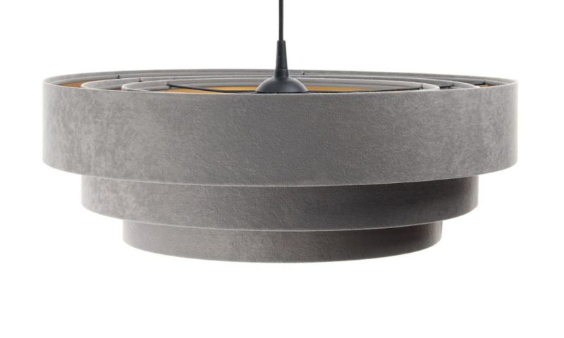 Lampa Bps Koncept wisząca TRIO szara/złota 1 szt