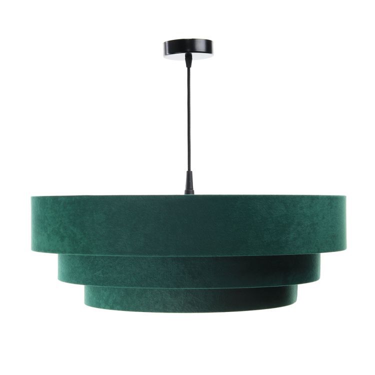 Lampa Bps Koncept wisząca TRIO zielona/złota 1 szt